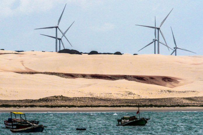 A energia eólica cresce no Brasil