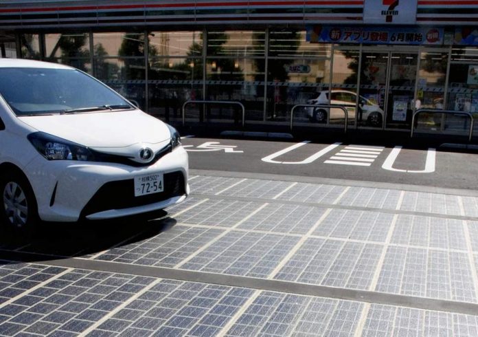 Japão quer popularizar as estradas solares