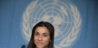 Marta foi nomeada Embaixadora da Boa Vontade | Foto: Pnud