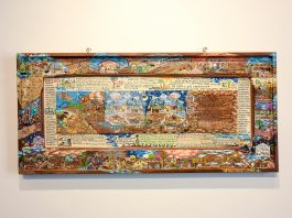Obras do artista Zezinho Angrisano que integram a exposição "Janelas do Sertão". Fotos - Ronaldo Oliveira/Divulgação