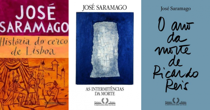 Lista traz 3 livros de José Saramago