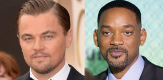 Os astros Leonardo DiCaprio e Will Smith. se juntaram e lançaram uma linha de tênis; dinheiro arrecadado vai ajudar preservar floresta Amazônica. Foto - Reprodução