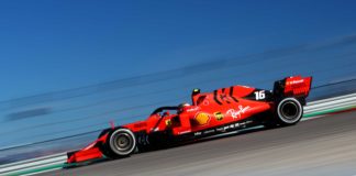 Um carro de Fórmula 1 da equipe Ferrari, uma das mais tradicionais do campeonato. Foto - Twitter-F1