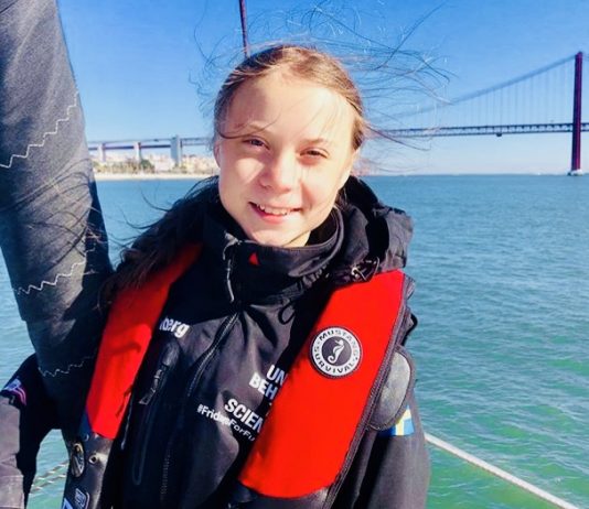 A ativista sueca Greta Thunberg, 16 anos, foi escolhida pela revista Time como Personalidade do Ano 2019
