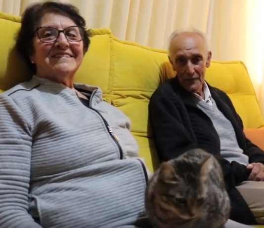 Sr. Alcindo, 83 anos, e dona Ondina, 80 anos, se recuperam da Covid-19 em Pouso Alegre. Foto-Hospital Samuel Libânio-Divulgação