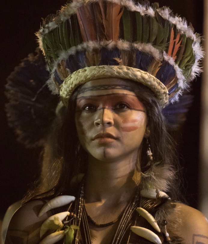 Indígena Apurinã em Espigão do Oeste (RO)