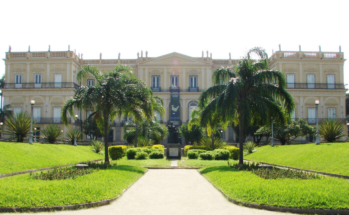 Palácio Imperial, depois Museu Nacional, Rio de Janeiro, onde viveu a família real portuguesa