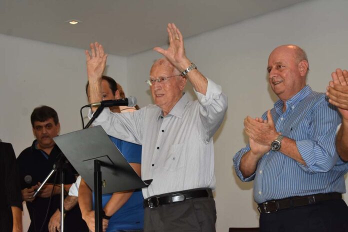 Empresário José Braz, 94 anos, o candidato a prefeito mais velho do Brasil. Foto - Progressistas