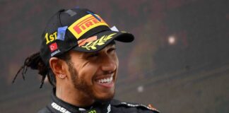 Hamilton, campeão sete vezes da F1, manda recado para fãs brasileiros. Fotos - redes sociais