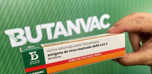 Butanvac. a vacina do Butantan contra a Covid-19, será testa em 6 mil voluntários brasileiros. , Butantan iinicia produção de 18 milhões da vacina Butanvac. Foto - Governo de SP