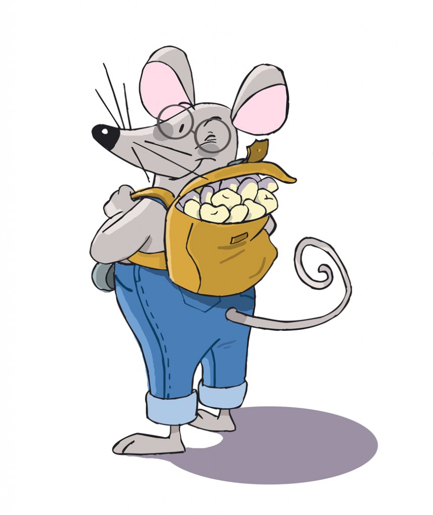 Desenho do personagem Rato Pérez