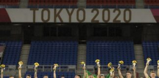 Brasil venceu Espanha por 2 x 1 e conquistou medalha de ouro tem Tóquio. Foto - CBF