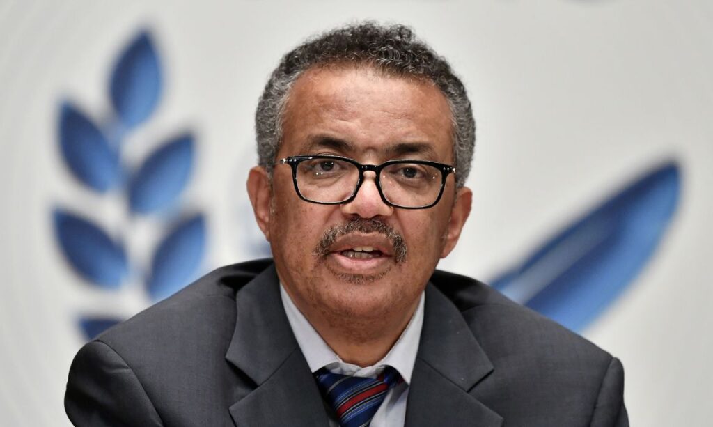 Tedros Adhanom, diretor-geral da OMS. Foto - Agência Brasil