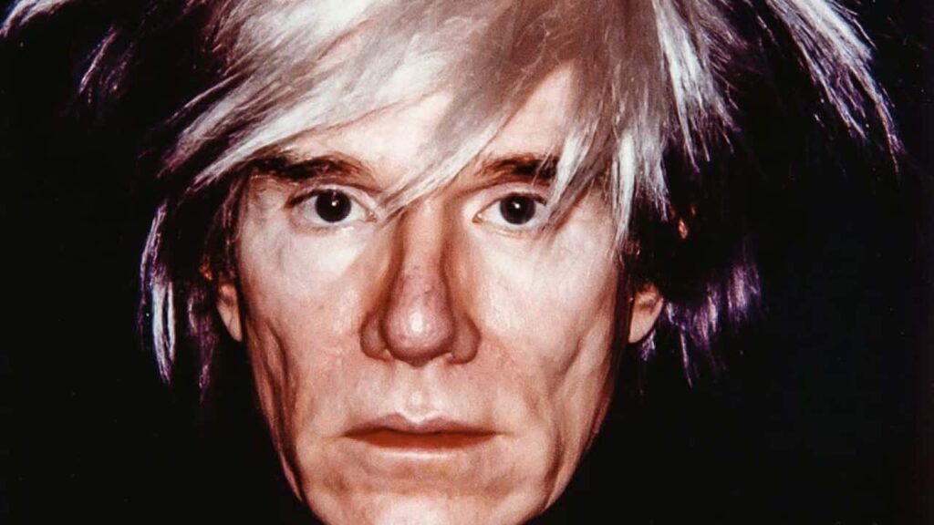 O artista Andy Warhol - foto - redes sociais