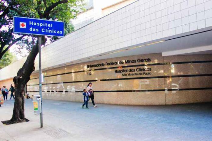 Hospital das Clínicas da UFMG foi eleito um dos melhores do mundo. Foto - UFMG-redes sociais