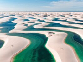 Lençóis Maranhenses foi escolhido com um dos parques mais bonitos do mundo. Imagens - redes sociais