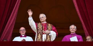 cardeal norte-americano Robert Francis Prevost foi eleito o novo líder da Igreja Católica e vai se chamar Leão XIV. Foto - Vatican News