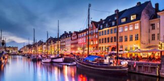 Copenhague, a capital da Dinamarca, é a cidade mais feliz do mundo. Foto - Pixabay