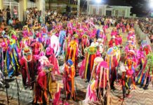 Congado durante celebração tradicional em Jacuí (MG) - Fotos - Secretaria de Cultura de MG