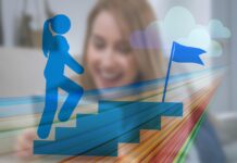 Subir escada, um exercício simples e acessível a todos, é ótimo para o corpo e para a mente. Imagem - Pixabay