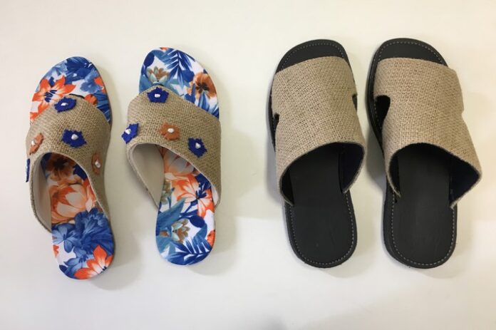 Sapatos feitos com parte em sisal são impregnados com o novo repelente Repeltex®, que dura até 4 meses. Fotos: divulgação | InnoVvec
