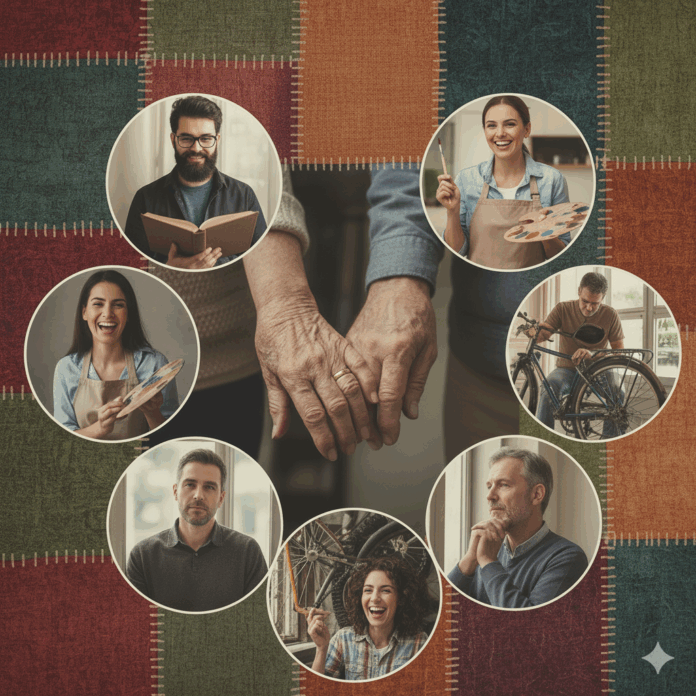 Celebre a diversidade familiar e a harmonia que surge do encaixe único de cada um.