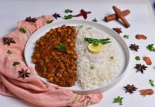 O clássico arroz com feijão é uma das comidas preferidas dos brasileiros. Foto de PRATEEK JAISWAL na Unsplash