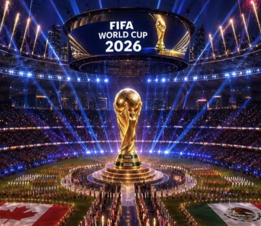 Abertura da Copa do Mundo de Futebol realizada no Estádio Azteca, no México. Foto - Foto: Reprodução/ x @WorldCup__26