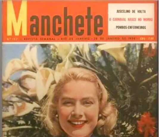 Capa da revista Manchete, de 1956, que traz reportagem sobre os pombos-correios do farmacêutico Sá Fortes.