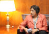 Nobel da Paz: conheça a vencedora Navi Pillay! A jurista sul-africana Navi Pillay ganhou o Nobel da Paz 2026 por sua atuação em favor da paz e do direito internacional. Foto de Antônio Cruz, da Agência Brasil, durante visita da jurista ao Brasil em 2009.